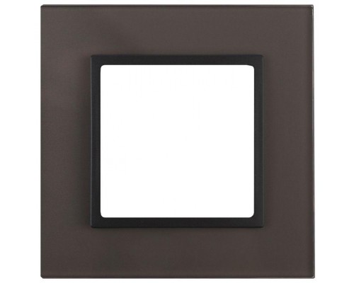 Рамка 1-м 14-5101-32 стекло Elegance розовый+бел. ЭРА Б0034486
