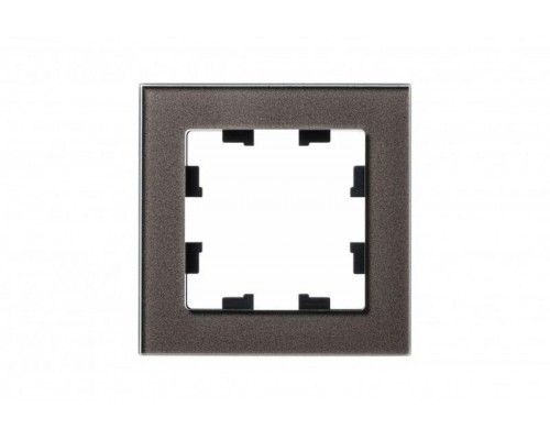 Рамка 1-м ATLASDESIGN NATURE стекло мокко SchE ATN320601