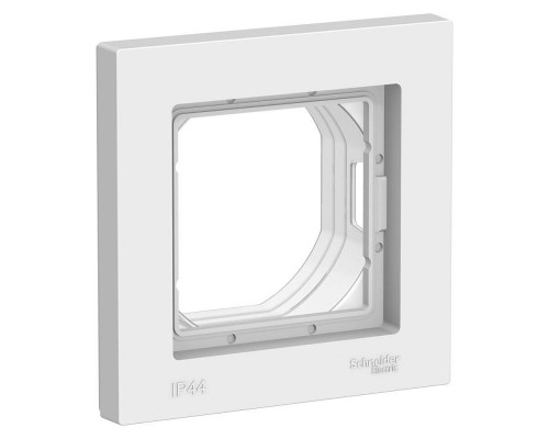 Рамка 1-м ATLAS DESIGN AQUA IP44 бел. SchE ATN440101