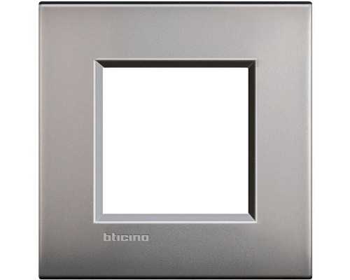 Рамка 1-м Air LivingLight матовый никель Leg BTC LNC4802NK