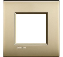 Рамка 1-м Air LivingLight матовое золото Leg BTC LNC4802OF