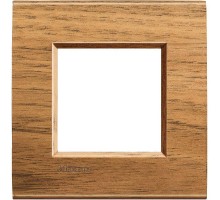 Рамка 1-м LivingLight прямоугол. европейский орех Leg BTC LNA4802LNC