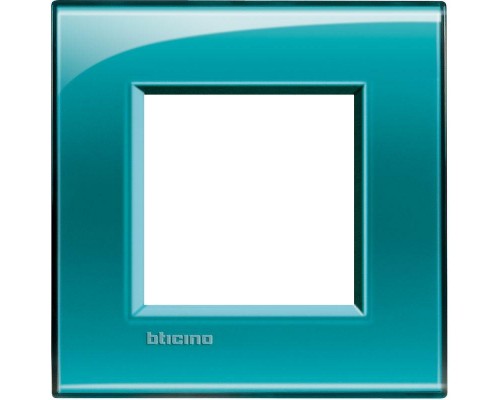 Рамка 1-м LivingLight прямоугол. зел. Leg BTC LNA4802VD