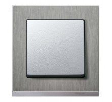 Рамка 1-м M-Pure Decor нерж. сталь/алюм. SchE MTN4010-3646