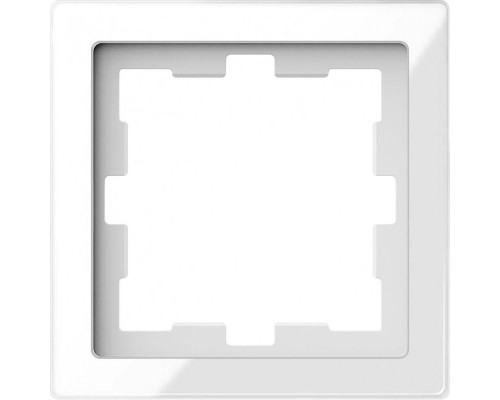 Рамка 1-м Merten D-Life SD бел. кристалл SchE MTN4010-6520