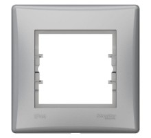Рамка 1-м Sedna IP44 алюм. SchE SDN5810560