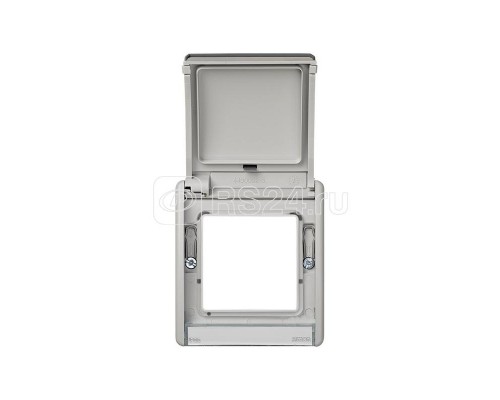 Рамка 1-м Simon44 Aqua с крыш. сер. Simon 4400092-035