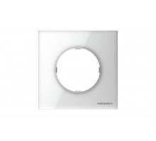 Рамка 1-м Sky Moon стекло бел. ABB 2CLA867100A3001