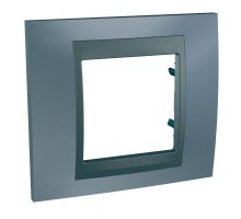 Рамка 1-м Unica Top грей/графит SchE MGU66.002.297