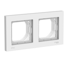 Рамка 2-м ATLAS DESIGN AQUA IP44 бел. SchE ATN440102