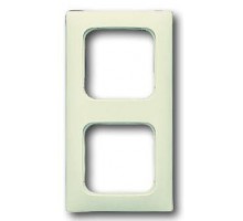 Рамка 2-м Busch-Duro 2000 SI для кабель-каналов сл. кость ABB 2CKA001725A1550