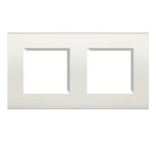 Рамка 2-м LivingLight прямоугол. бел. Leg BTC LNA4802M2BI