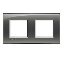 Рамка 2-м LivingLight прямоугол. лондонский туман Leg BTC LNA4802M2KF