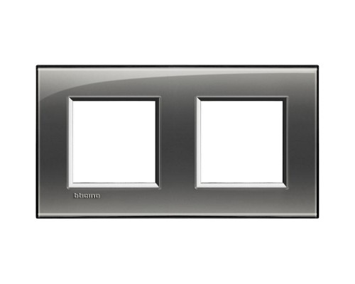 Рамка 2-м LivingLight прямоугол. лондонский туман Leg BTC LNA4802M2KF