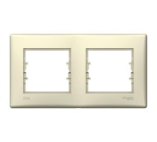 Рамка 2-м Sedna горизонтальная IP44 беж. SchE SDN5810647