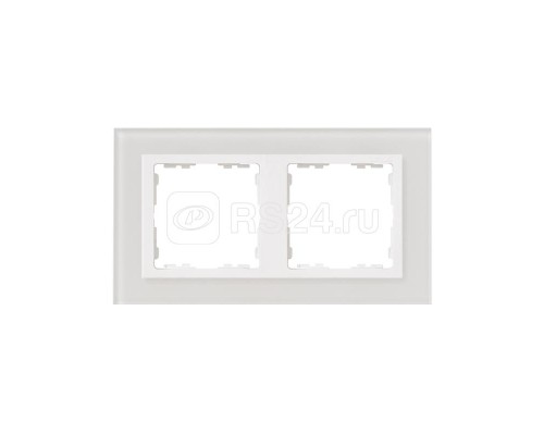 Рамка 2-м Simon82 Nature стекло бел./бел. Simon 82627-30