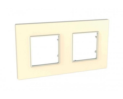 Рамка 2-м Unica quadro беж. SchE MGU2.704.25