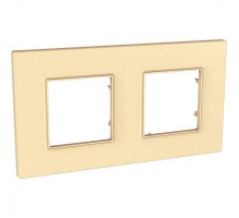 Рамка 2-м Unica quadro карам. SchE MGU4.704.36