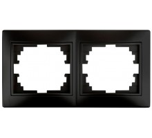 Рамка 2-м СП Plano 1-502-05 гор. антрацит Intro Б0044579