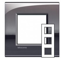 Рамка 2х3мод. LivingLight 71мм олово Leg BTC LNE4802M3PT