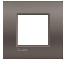 Рамка 2мод. Air Livinglight итальянский стандарт Глина Leg BTC LNC4802CY