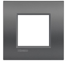 Рамка 2мод. Air Livinglight итальянский стандарт Мокрый асфальт Leg BTC LNC4802ST
