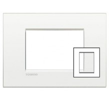 Рамка 3+3мод. Air LivingLight бел. Leg BTC LNC4826BN