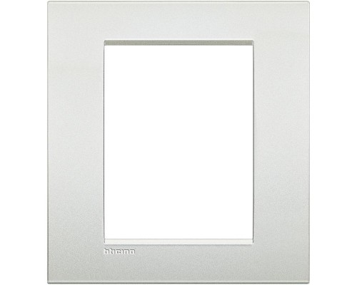 Рамка 3+3мод. Air LivingLight бел. жемчуг Leg BTC LNC4826PR