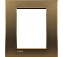 Рамка 3+3мод. LivingLight прямоугол. бронза Leg BTC LNA4826BZ
