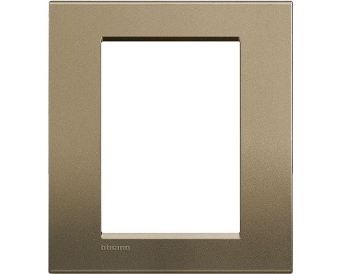 Рамка 3+3мод. LivingLight прямоугол. корич. шелк Leg BTC LNA4826SQ