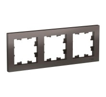 Рамка 3-м ATLAS DESIGN универс. мокко SchE ATN000603