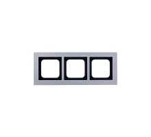 Рамка 3-м Axcent металл титан ABB 2CKA001754A4700