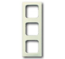 Рамка 3-м Busch-Duro 2000 SI для кабель-каналов сл. кость ABB 2CKA001725A1551