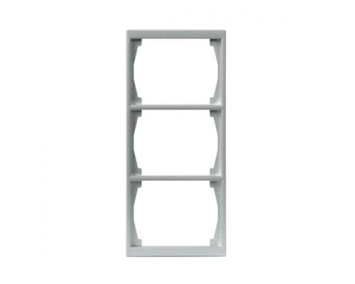 Рамка 3-м Impressivo 100мм алюм. ABB 2TKA000367G1