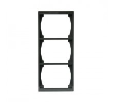Рамка 3-м Impressivo 100мм антрацит ABB 2TKA000365G1