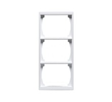 Рамка 3-м Impressivo 100мм бел. ABB 2TKA000369G1
