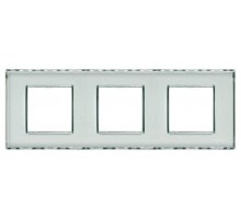Рамка 3-м LivingLight прямоугол. Kristall Leg BTC LND4802M3KR