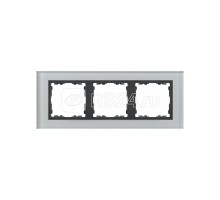 Рамка 3-м Simon82 Nature сер./графит стекло Simon 82837-35