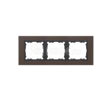 Рамка 3-м Simon82 Nature свинец/графит (имитация металла) Simon 82837-38