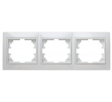 Рамка 3-м СП Plano 1-503-01 гор. бел. Intro Б0027627