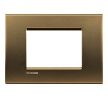 Рамка 3мод. LivingLight прямоугол. бронза Leg BTC LNA4803BZ
