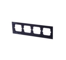 Рамка 4-м Axcent черн. ABB 2CKA001754A4412