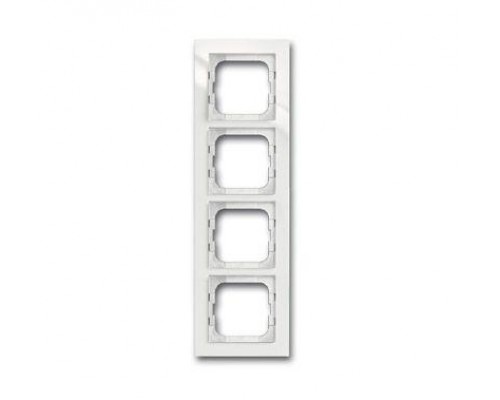Рамка 4-м Axcent для монтажа заподлицо бел. ABB 2CKA001753A4124