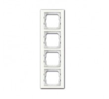Рамка 4-м Axcent стекло бел. ABB 2CKA001754A4440