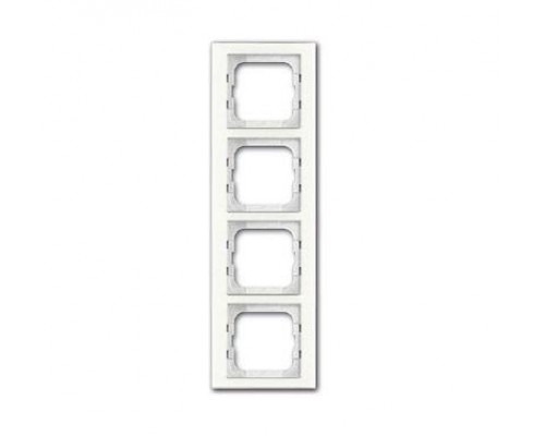 Рамка 4-м Axcent стекло бел. ABB 2CKA001754A4440