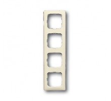Рамка 4-м Busch-Duro 2000 SI сл. кость ABB 2CKA001725A0647