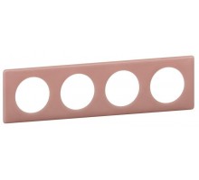 Рамка 4-м Celiane перкаль розе Leg 066764