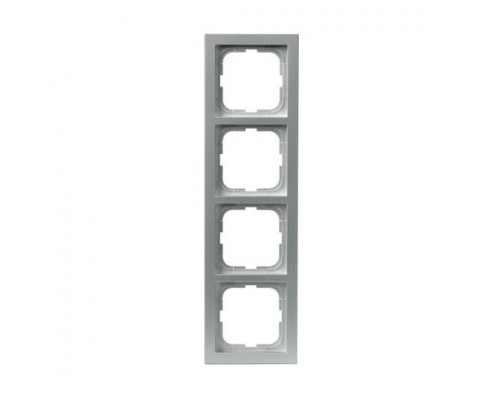 Рамка 4-м Impressivo алюм. ABB 2TKA000408G1
