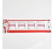 Рамка 4-м KARINA LIFE горизонт. жемчуж./бел. перламутр. LEZARD 708-3000-149