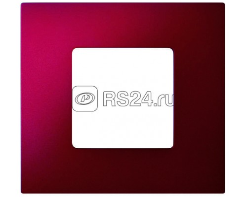 Рамка 4-м Simon27 Play для Simon 2700640-03 артик красн. Simon 2700647-080